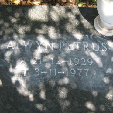 SMITH Alwyn Petrus 1929-1977