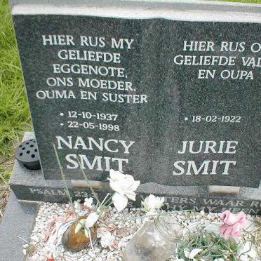 SMIT Jurie 1922- &amp; Nancy 1937-1998