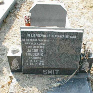 SMIT Jacobus Frederik 1945-1996