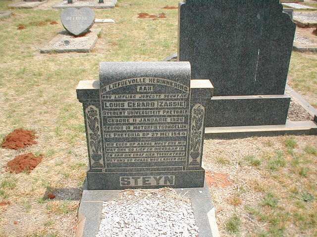 STEYN Louis Gerard 1926-1944