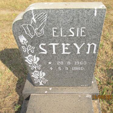STEYN Elsie 1960-1960