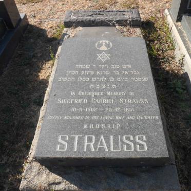 STRAUSS Siegfried Gabriel 1902-1951