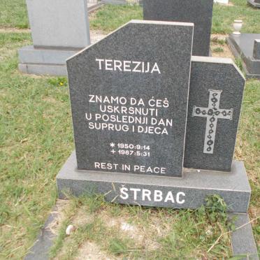 ŠTRBAC Terezija 1950-1987
