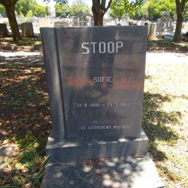 STOOP Sofie 1895-1972