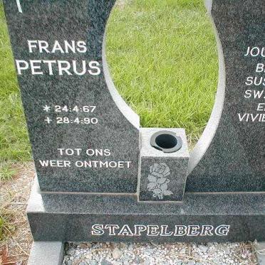 STAPELBERG Frans Petrus 1967-1990