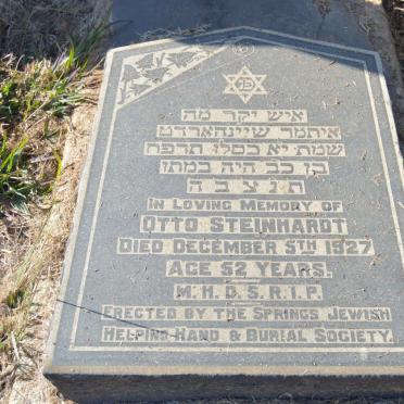 STEINHARDT Otto -1927