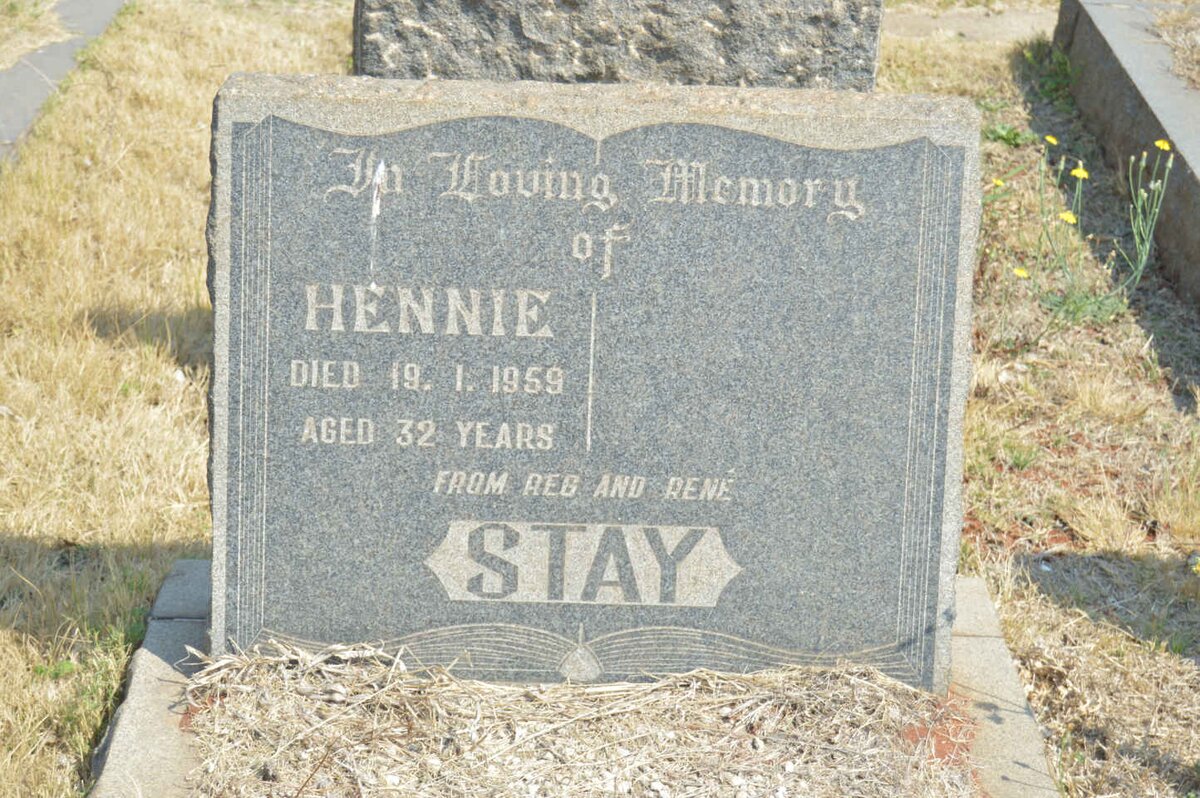 STAY Hennie -1959