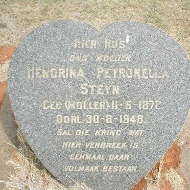 STEYN Hendrina Petronella  nee MOLLER 1872-1948
