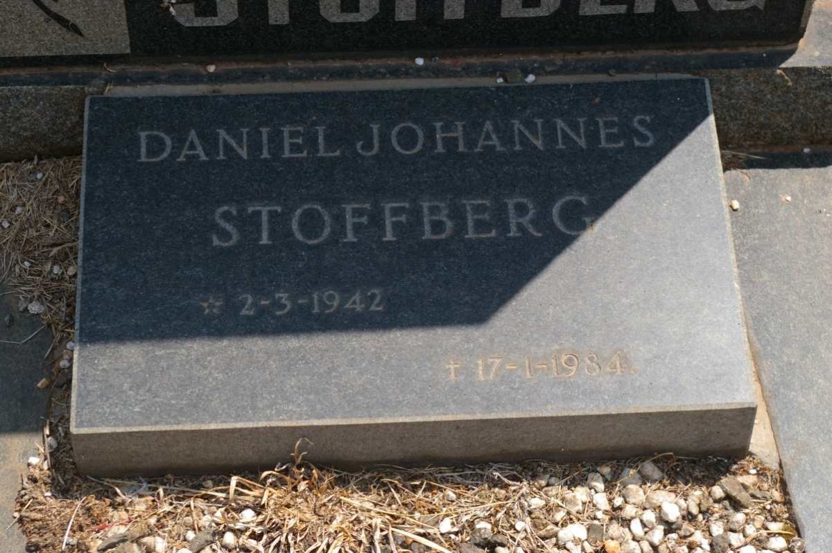 STOFFBERG Daniel Johannes 1942-1984