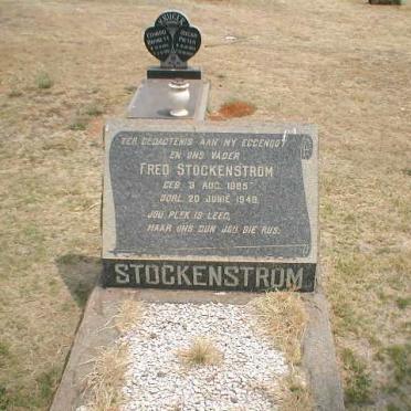 STOCKENSTRÖM Fred 1885-1948
