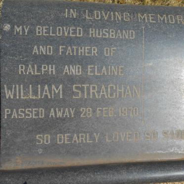 STRACHAN William -1970