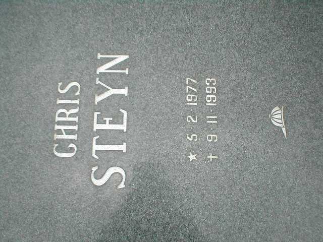 STEYN Chris 1977-1993