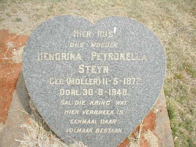 STEYN Hendrina Petronella  nee MOLLER 1872-1948