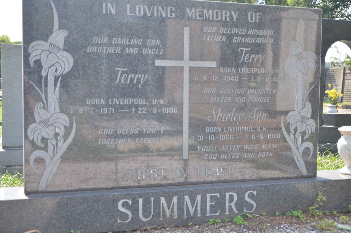 SUMMERS Terry 1940-1999 :: SUMMERS Shirley Ann 1966-1990 :: SUMMERS Terry 1971-1996
