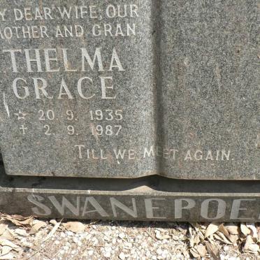 SWANEPOEL Thelma Grace 1935-1987