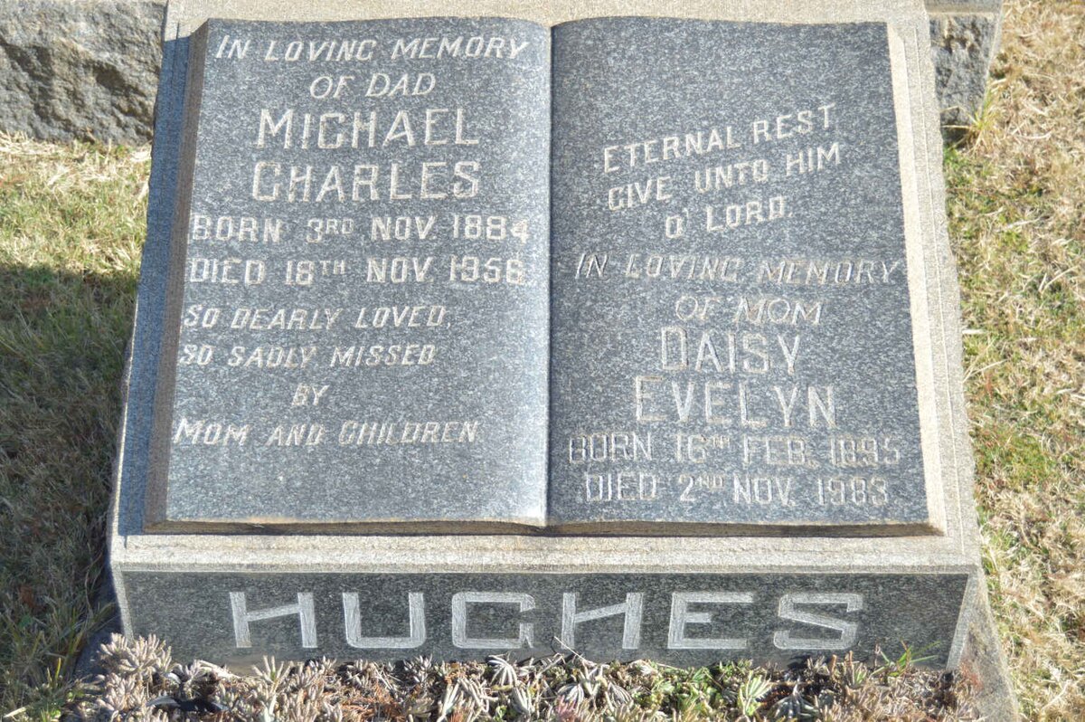 HUGHES Michael Charles 1884-1956 &amp; Daisy Evelyn 1895-1983