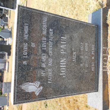 HOLT John Paul 1922-1994