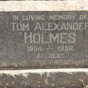 HOLMES Tom Alexander 1904-1956