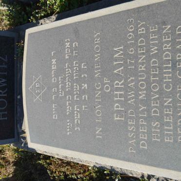 HORWITZ Ephraim -1963