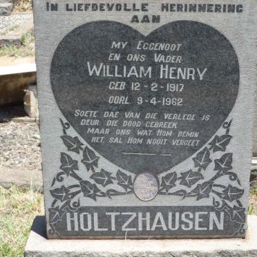 HOLTZHAUSEN William Henry 1917-1962