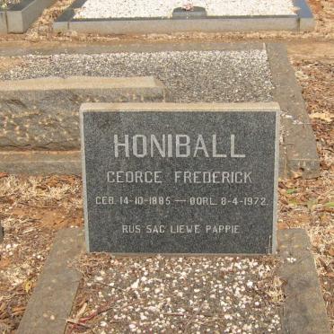 HONIBALL George Frederick 1885-1972