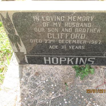HOPKINS Clifford -1967