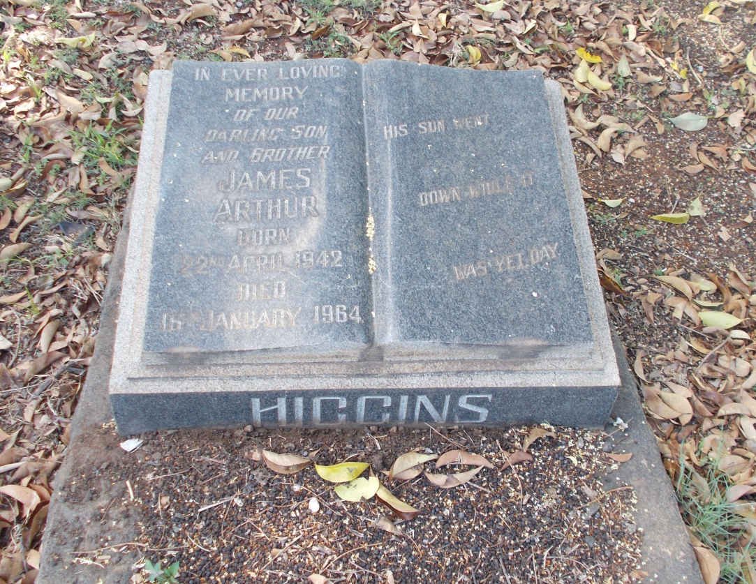 HIGGINS James Arthur 1942-1964