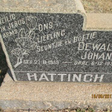 HATTINGH Dewald Johan 1959-1959