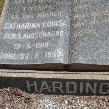 HARDING Catharina Louisa nee LABUSCHAGNE 1918-1962