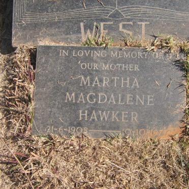 HAWKER William 1907-1974 &amp; Martha Magdalene 1908-1977 :: WEST Ivan William 1926-1969