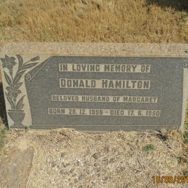 HAMILTON Donald 1898-1950