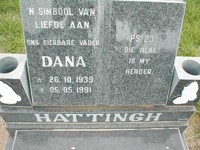 HATTINGH Dana 1939-1991