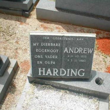 HARDING Andrew 1915-1980