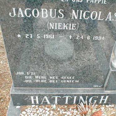 HATTINGH Jacobus Nicolas 1961-1994