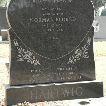 HARTWIG Norman Eldred 1934-1982
