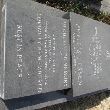 HESSEN Phyllis -1986