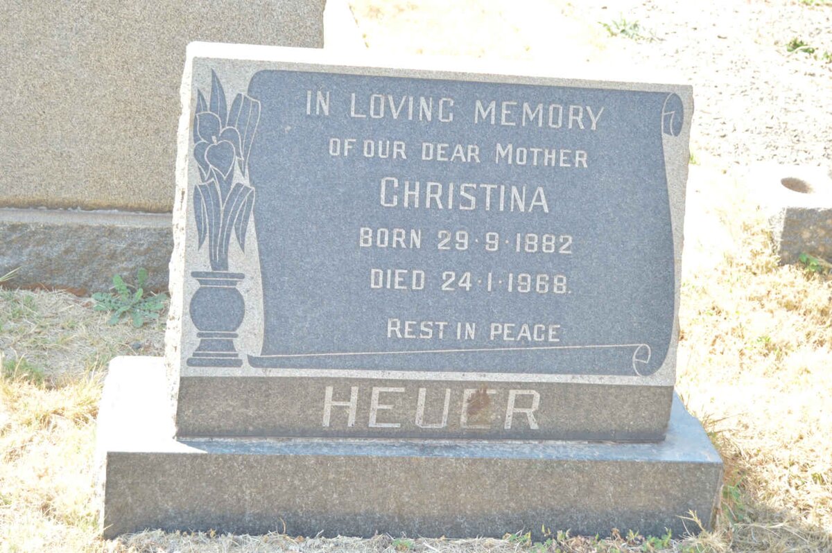 HEUER Christina 1882-1968