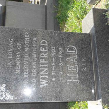 HEAD Winifred 1902-1982