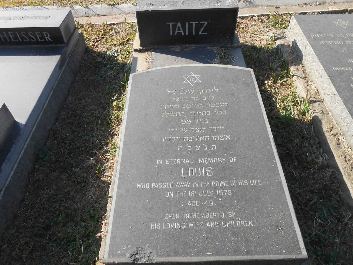 TAITZ Louis -1973