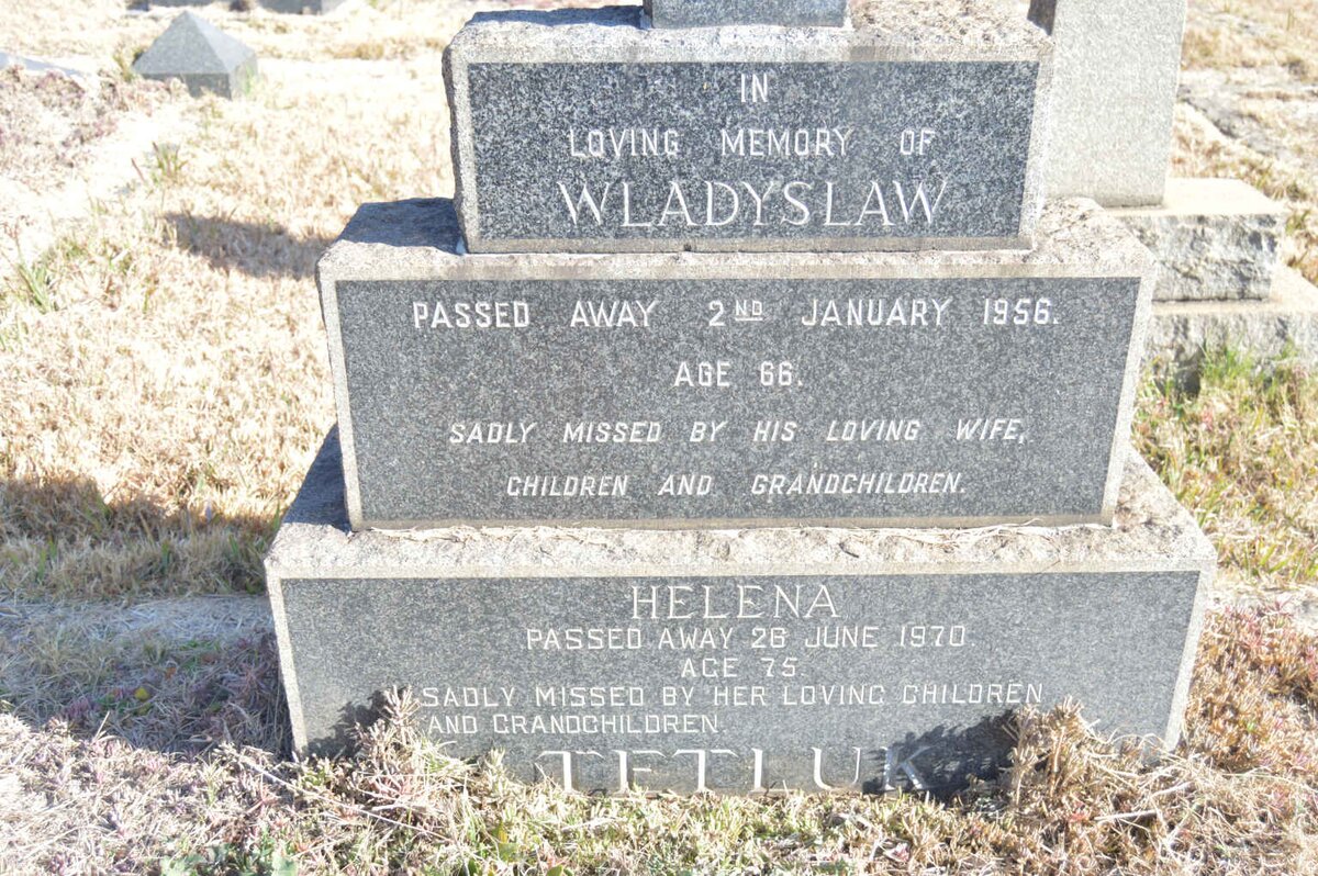 TETLUK Wladyslaw -1956 &amp; Helena -1970
