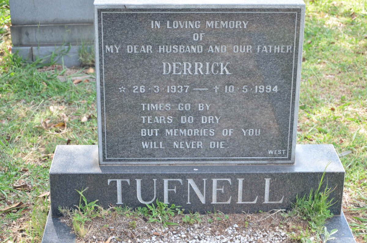 TUFNELL Derrick 1937-1994