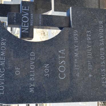 TJIATAS Neove 1919-2000 :: TJIATAS Costa 1939-1973