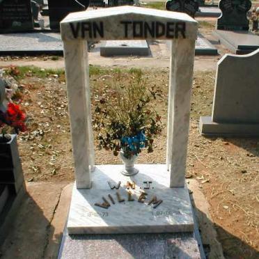 TONDER W.N.J., van 1973-19??