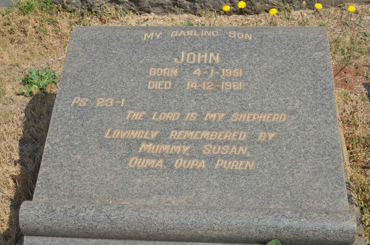 ? John 1951-1961