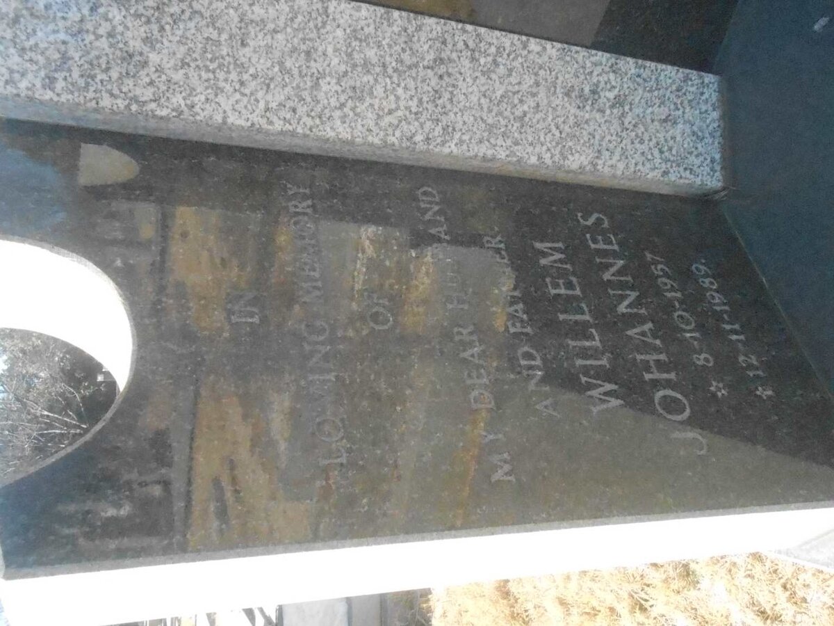 ? Willem Johannes 1957-1989