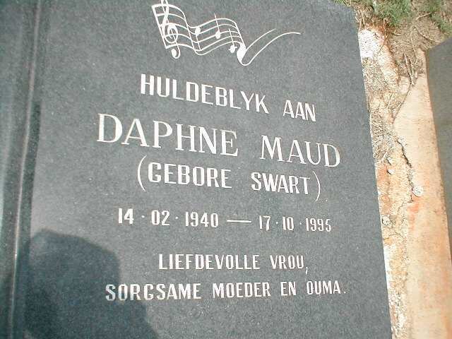? Daphne Maud nee SWART 1940-1995