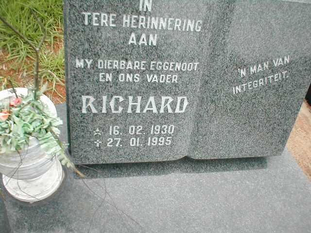 ? Richard 1930-1995