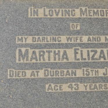 ? Martha Elizabeth -1949