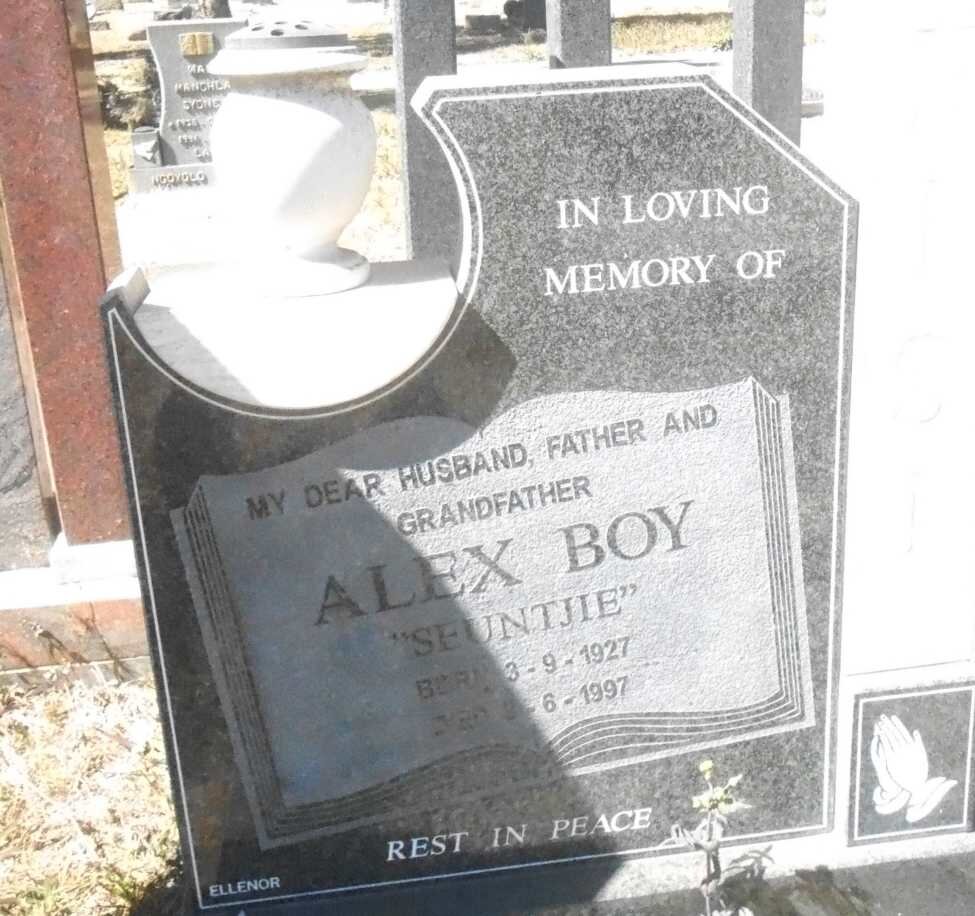 ? Alex Boy 1927-1997