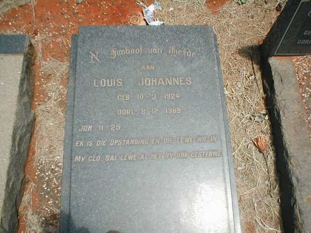 ? Louis Johannes 1924-1989